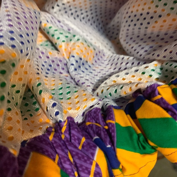 African Style Cloth Face Mask and Headgear - Picture 5 of 5